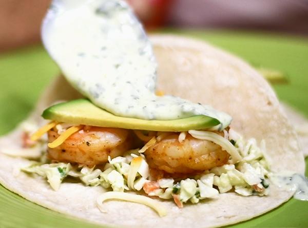 Shrimp Tacos with Cilantro Slaw - Step 6